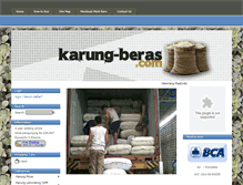 Tablet Screenshot of karung-beras.com